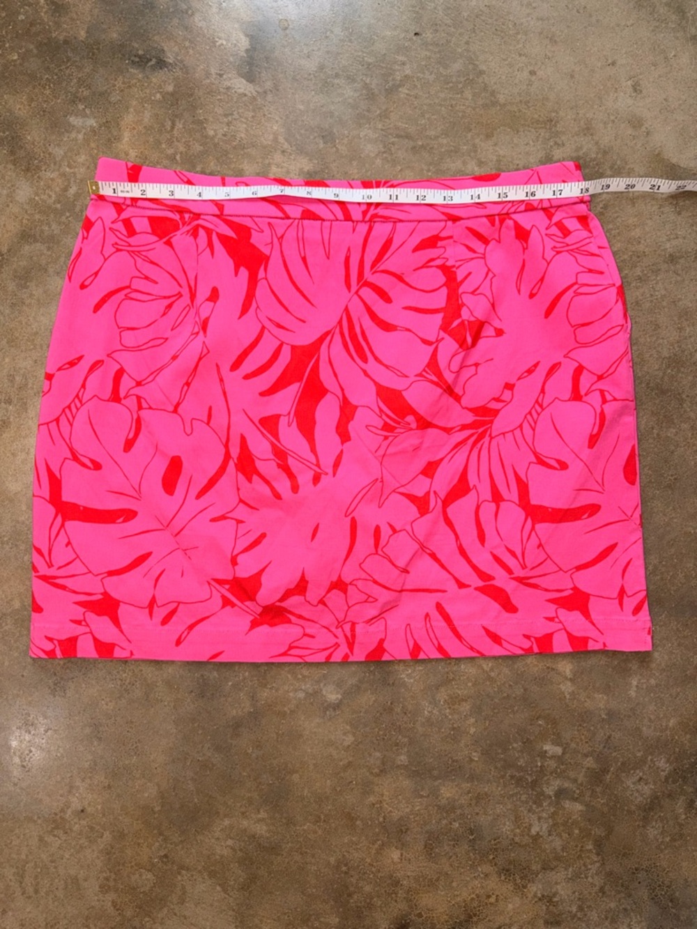 NWT - Rafaella Hot Pink with Red Tropical Skort - Size XL - Picture 5 of 10